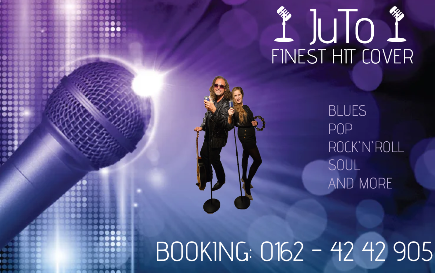 Deine Alternative zum DJ Blues Pop RocknRoll Soul and more. Coverband Metropolregion Hamburg und Lübecker Bucht